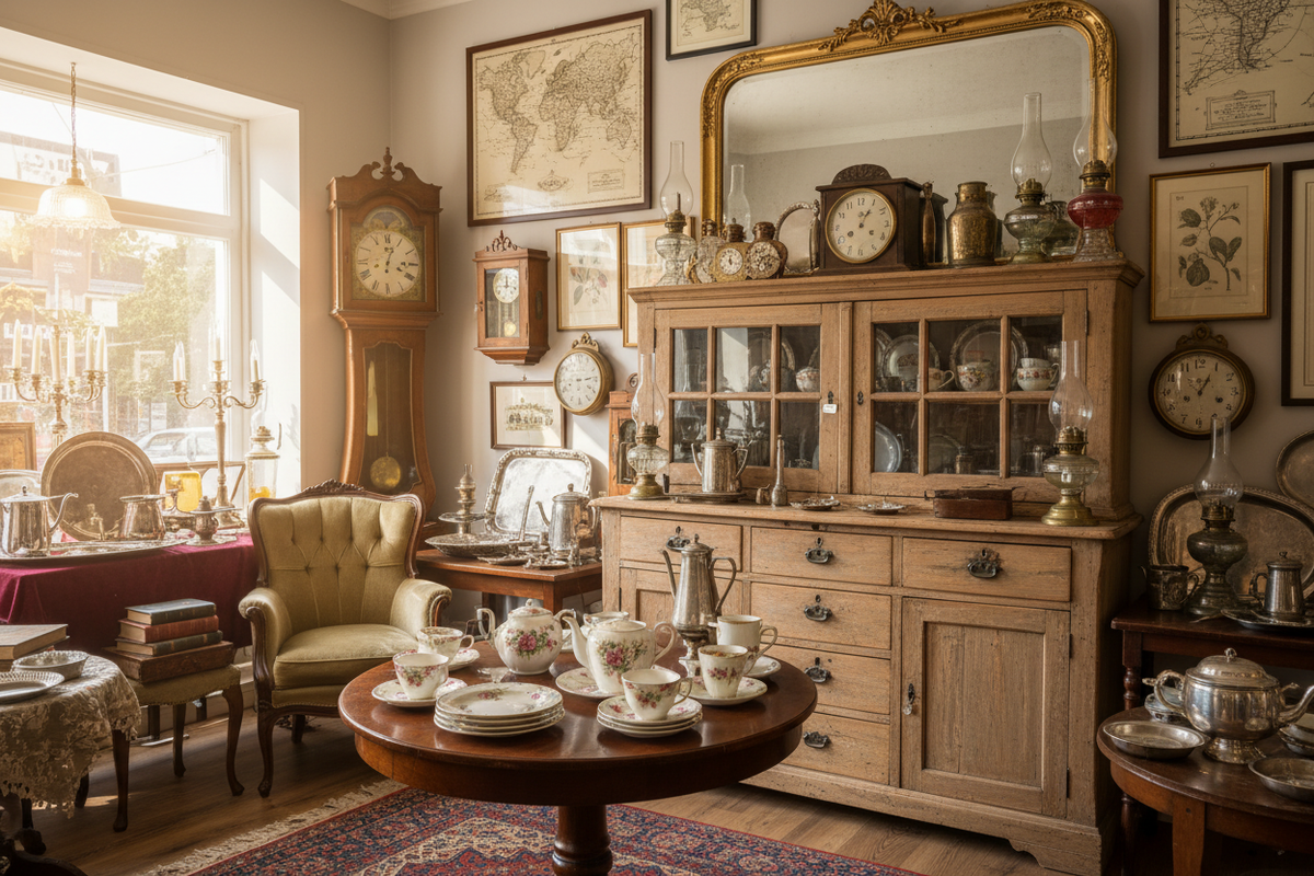 Vinyl, Antiques & Unique Finds
